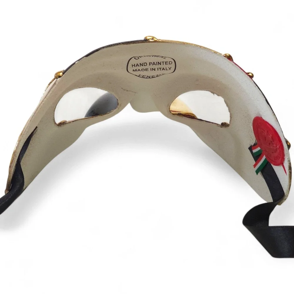 Venetian Plague Doctor Mask Medico Della Peste Hand Paint Italy Maschera Galeone